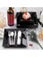 Sunumluk#parti Tabak#parti Malzemeleri#parti Sunumluk# Siyah Plastik Kare Tabak 18 x 18 cm 6 Adet 3