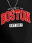 Erkek Uzun Kollu Bisiklet Yaka Boston Yazılı Iki Iplik Bluz 2