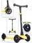 Işıklı Scooter, 3 Tekerli Yükseklik Ayarlı Çocuk Scooter, Sarı 1