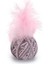 Kedi Oyuncağı, Top Tüylü, Yün, Pembe ve Gri, 5cm 1