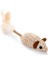 Kedi Oyuncağı, Kediotlu Fare ve Tüylü Matatabi Çubuğu, 12cm 1