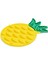 Yavru Köpek Yaş Mama Yeme Oyuncağı, Ananas Şeklinde,silikon, Sarı, 20X20CM Svlrs 1