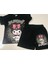 Linna Kuromi Baskılı Alt Üst T-Shirt Şort Takım.. % 100 Pamuk Alt Üst Takım. Lastikli ve Kalın Ip Bağçıklı 3