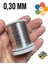 Bakır Çiçek Teli 0,30 mm - Takı Teli - Hobi Teli - 1 Makara - ( Ort 50 Metre ) 1