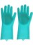 Sihirli Isıya Dayanıklı Silikon Çok Amaçlı Bulaşık Eldiven Fırçası Magic Gloves 5
