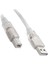 USB Yazıcı Kablosu 5 mt 2.0 Şeffaf SL-U2005 * AC-UP05 (K0) 1