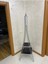 Gümüş Metal Sehpalı Eiffel Kulesi Lambader, Modern ve Şık Dekorasyon Parçası 1
