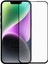 Apple iPhone 14 Seramik Matte Flexible Ekran Koruyucu Siyah 1
