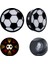 Gün Işığı - Kırmızı Futbol Topu Dekoratif LED Duvar Aplik (5064) 1