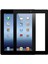 Microsonic Apple Ipad 2 & 3 & 4 Tam Kaplayan Temperli Cam Ekran Koruyucu Siyah 1