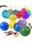 10 Adet Lastikli Zıpzıp Balon Ipli Punch Panç Büyük Balon 1