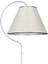 Modern elips avize lambader, metal materyal, yüksekliği 101-150 cm, tek ayaklı tasarım 4