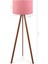 Pratik Ahşap Üç Ayaklı Modern Lambader Yerden Yükseklik 101-150 cm 2