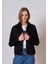 Kadın Içi Kürklü Slim Fit Kot Ceket 1