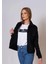 Kadın Içi Kürklü Slim Fit Kot Ceket 2