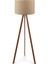 Modern üç ayaklı ahşap lambader, şık tasarım, yüksekliği 101-150 cm 1
