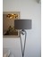Şık Füme Siyah Metal Lambader, Yerden 180 cm, Tek Ayaklı, Modern Tasarım 2
