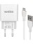 Fırsat Byr WK-21436 2.1 Amper Telefon Şarj Adaptörü + Micro USB Kablo Yeni 2