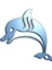 Steemit Keychain - Dolphin 2