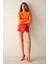 Fashion Turuncu File Külotlu Çorap 1