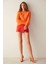 Fashion Turuncu File Külotlu Çorap 2