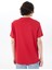 Bisiklet Yaka Baskılı Kırmızı Erkek T-Shirt M5SM-TST1290 5