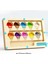 Montessori Manyetik Renk Sıralama Oyunları Labirent Kurulu Kalem Hareketli Boncuk Oyunları Ahşap Kontrol Duyusal Oyun Kids Eğitim ı Basit Bulma (Yurt Dışından) 1
