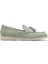 Deri Yeşil Kadın Loafer 26181451 1
