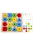 Dıy Geometrik Şekil Renk Eşleşen 3D Bulma Montessori Eğitim Öğrenme ı Etkileşimli Savaş Oyunu Ahşap Single (Yurt Dışından) 1
