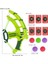 Montessori Sport Slingshot Hedef Yapışkan Ball Dart Basketbol Masa Oyunları Eğitim Çocuk Dış Hava Oyun Oyuncak Renk: Yeşil Set (Yurt Dışından) 1