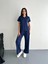 Osy Modal Yumuşak Dokulu Kumaş Kısa Kollu Yakalı Tshirt Pantalon Ikili Takım 3