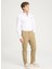 Normal Bel Slim Fit Deve Tüyü Erkek Chino Pantolon WM01003211 2