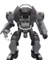 Moc Insanlı Robot Mecha, Minifigür Oyuncak Modeli Montaj Yapı Blokları Üzerinde Oturabilir (Yurt Dışından) 3
