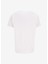 Bisiklet Yaka Nakışlı Kırık Beyaz Kadın T-Shirt F5SL-TST0086 2