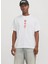 Bisiklet Yaka Beyaz Erkek T-Shirt 12275402_JORSNAKE Tee Ss Crew Neck 1