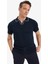 Modern Fit Kısa Kollu Triko Polo Tişört C4984AX25SM 4