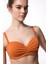 Turuncu Lotus Push Up Balenli Balconette Bikini Üstü 1
