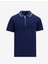 Baskılı Lacivert Erkek Polo T-Shirt M5SM-TST1336 1