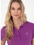 Polo Yaka Açık Mor Kadın T-Shirt GTP-IY025 2