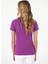 Polo Yaka Açık Mor Kadın T-Shirt GTP-IY025 5