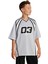 Baskılı Gri - Siyah - Beyaz Erkek Çocuk T-Shirt JC7323-OV Jersey Tee 2