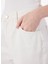 Standart Bel Normal Paça Mom Fit Beyaz Kadın Denim Pantolon Charlotte TAPERED-1011 5