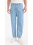 %100 Pamuk Relaxed Slouchy Fit Rahat Kesim Düz Paça Jean Pantolon E2906AX25SP 1