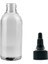 150 ml Şeffaf Plastik Asansör Kapaklı Şişe, 24 Adet, Serum Şişesi, Medikal Şişe 1