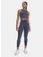 1389570-044 Ua Run 96 Tights Gri Düz Kadın Tayt 3