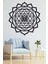 Sri Yantra Mandala Kutsal Geometri Duvar Dekoru-Süsü, Lazer Kesim, Ahşap Dekoratif Tablo, 1