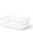 Çağur Kırılmaz Ultra Dayanıklı Buzdolabı Düzenleyici Organizer Kutu Şeffaf - 30X21X9 cm Yen 1