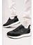 Svenson Kalın Taban Bağcıklı Deri Erkek Günlük Sneaker Spor Ayakkabı 6