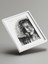 Fotoğrafınızdan Kişiye Özel Karakalem Çizim Portre Tablo 21 cm x 29.7 cm 1