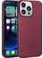 Apple iPhone 15 Pro Max Kılıf Rntc Premier Silikon Kapak-Mürdüm 1